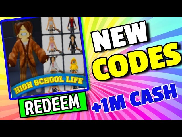 High School Life codes (September 2023)