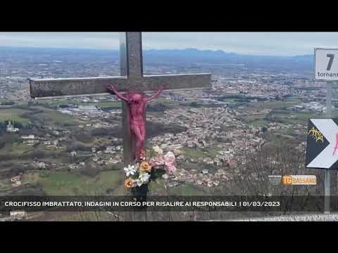 CROCIFISSO IMBRATTATO, INDAGINI IN CORSO PER RISALIRE AI RESPONSABILI  | 01/03/2023