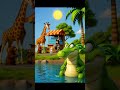 Tinku giraffe ki dukaan#giraffe #short#videos #cartoon #animals #trending #viral