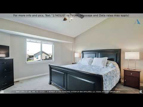 8485 Chris St, Bel Aire, KS home video tour