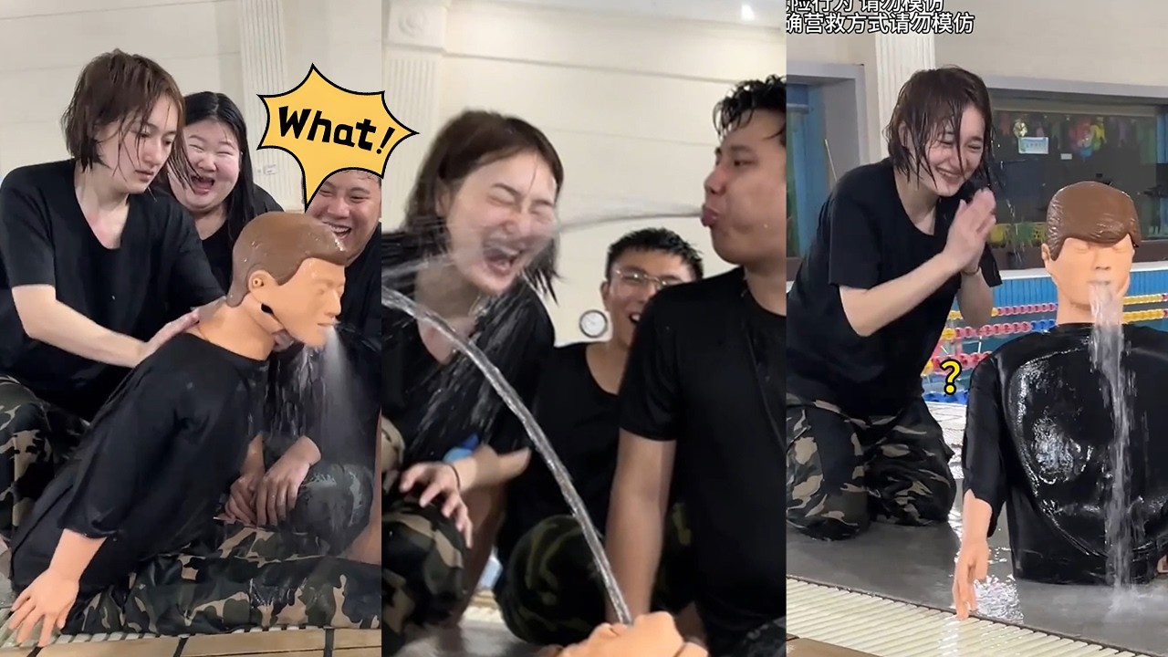 【周周啊】傷員：求妳別救了 #funny #閨蜜 #好朋友 #vlog #分享 #熱門#搞笑 #爆笑#搞笑女#小管baby