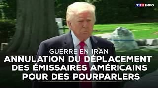 Donald Trump cancels his envoys' trip for talks with Iran | TF1 INFO
