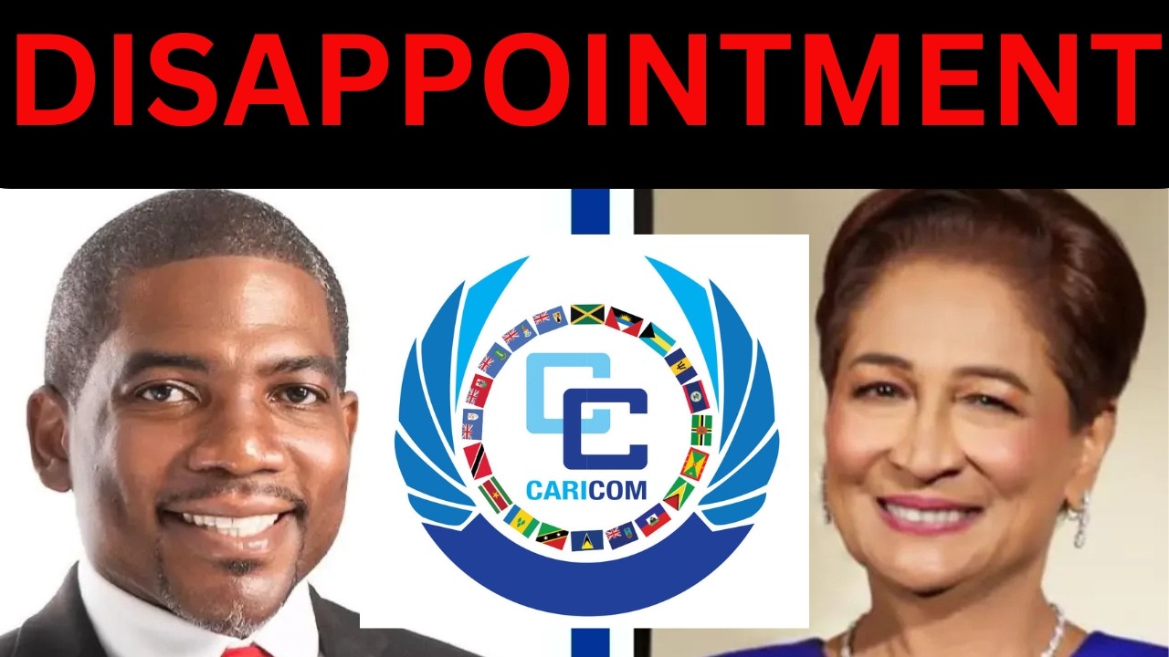 CARICOM IS SAD, WEAK AND BROKEN