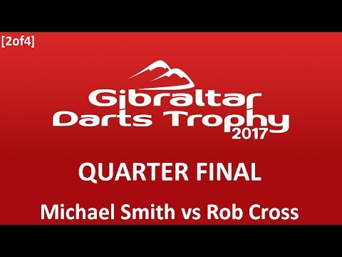 darts distance Gibraltar Darts Trophy 2017 - Quarter Final & Interview [2of4]: Michael Smith vs Rob Cross