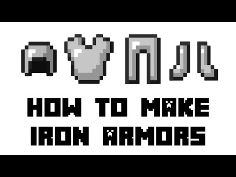 Video: How To Make Armor In Minecraft