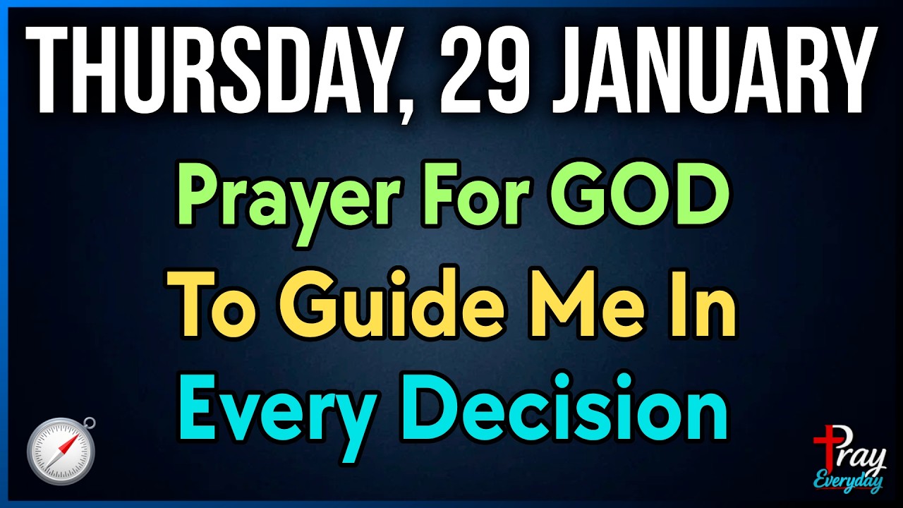 🧭 Faith-Filled Prayer for Direction and Clarity When You Don’t Know What to Do Today