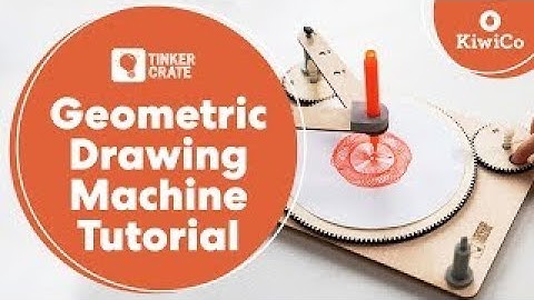 Build a Geometric Drawing Machine | Tinker Crate Project Instructions | KiwiCo