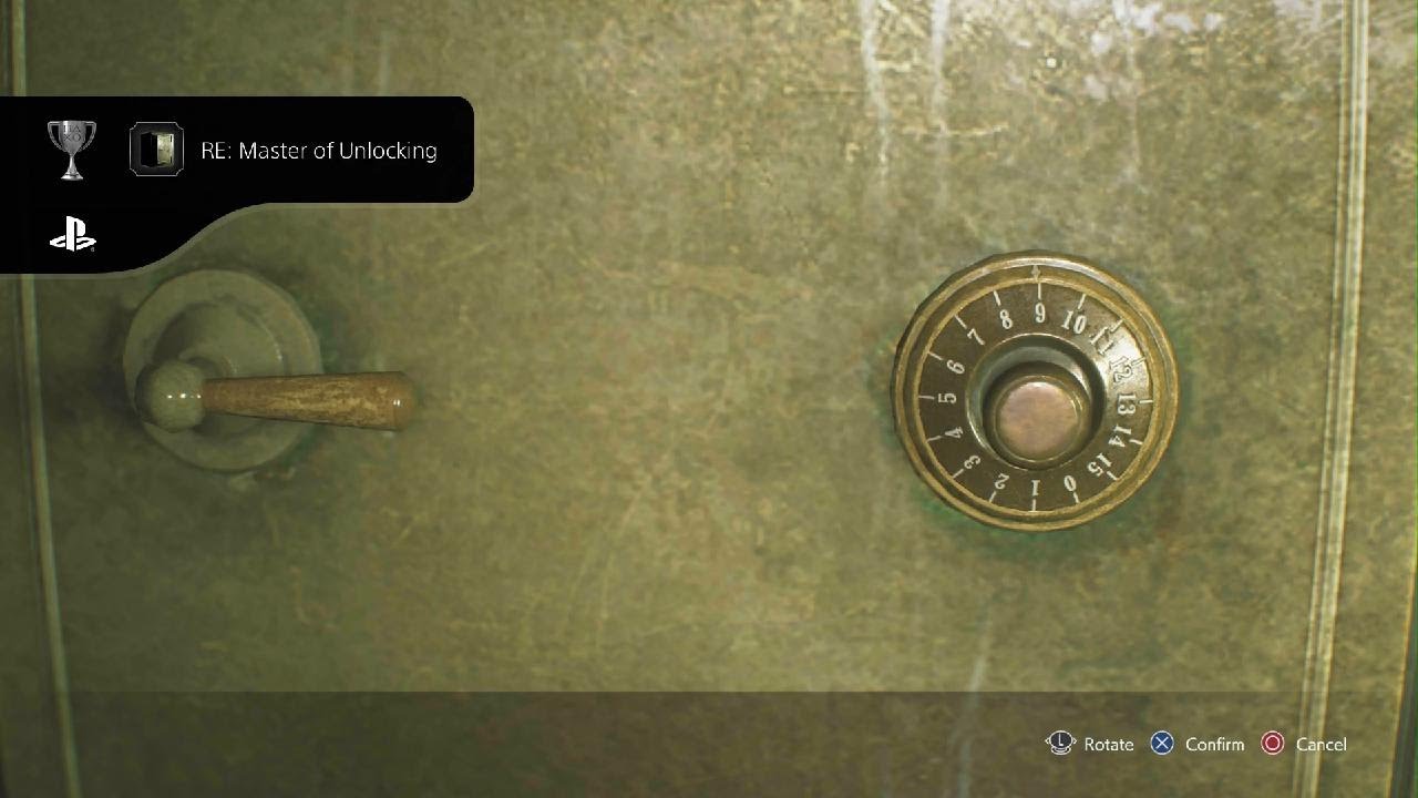 RESIDENT EVIL 3 RE: Master Of Unlocking Trophy Pop
