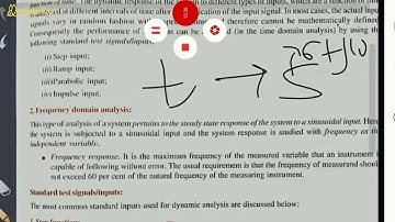 SAITM B Tech ME SEM 6 M&I/ME SEM-4 I&C UNIT 1 LECTURE 4