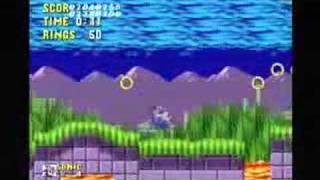 Sonic 1-Debug Mode Run Part 1