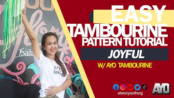 Easy Tambourine Pattern: JOYFUL | Tutorial