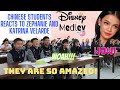 CHINESE STUDENTS WOWED BY ZEPHANIE DIMARANAN & KATRINA VELARDE/ DISNEY SONGS/ MULAN  😮 😮 😍 😍