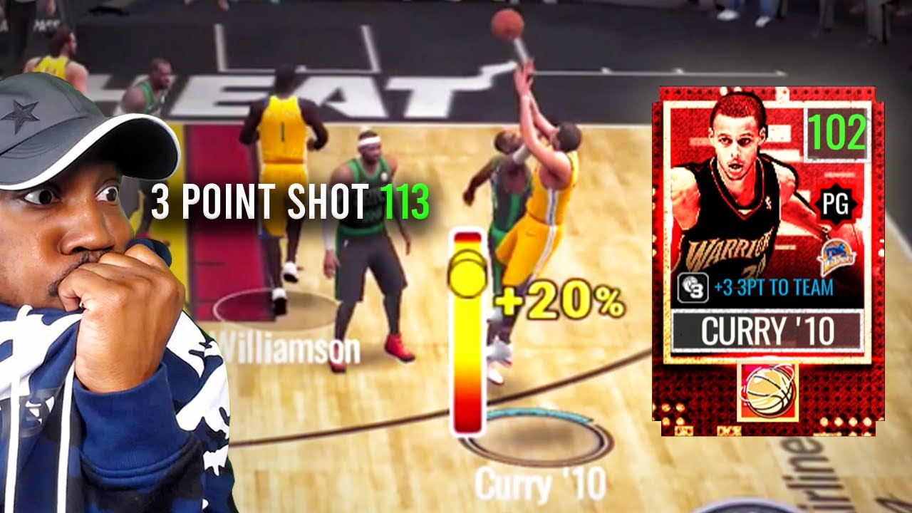 CURRY with 113 3-POINT SHOT RATING! NBA Live Mobile 20 Season 4 Pack Opening Gameplay Ep