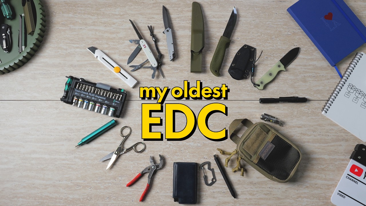 My Oldest EDC Items (Buy It For Life / Long-Term Review)