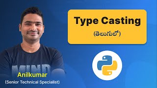 P35 - Type Casting in Python [తెలుగు]