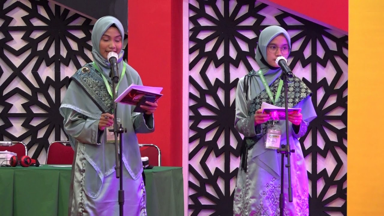 Announcer ( MC) MTQN | Cabang Tahfidz 1 juz  Tilawah dan Tahfifz 10 Juz