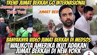Jumat Berkah Mendunia! Bule Kagum, Hingga Wali Kota Amerika Ikuti Indonesia