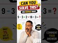 Prove That you Are A Genius 😎😎😎 #brainteaser #maths #mathproblem #puzzle #mathspuzzle #mathpuzzle