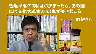 習近平君の3期目が決まったら、あの国には文化大革命2.0の嵐が巻き起こる　by 榊淳司