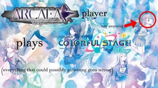 arcaea player plays project sekai (things go about as badly as youd expect if not worse) screenshot 5