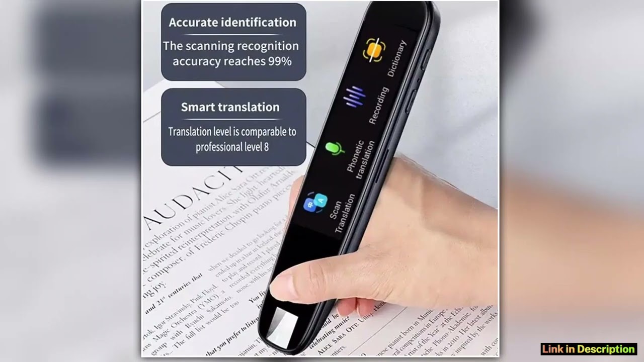 Offline Translation Pen For Teacher Student Dictionary English Intelligent Scanning Point Reading 1