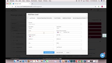PPT How to add new lead in leadsquared