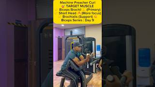 👉 “Machine Preacher Curl | Strict Biceps Isolation 💪🔥”