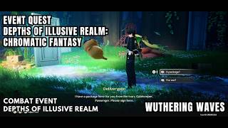 [Wuthering Waves Event Quest] Depths Of Illusive Realm: Chromatic Fantasy: Talk To Namipon