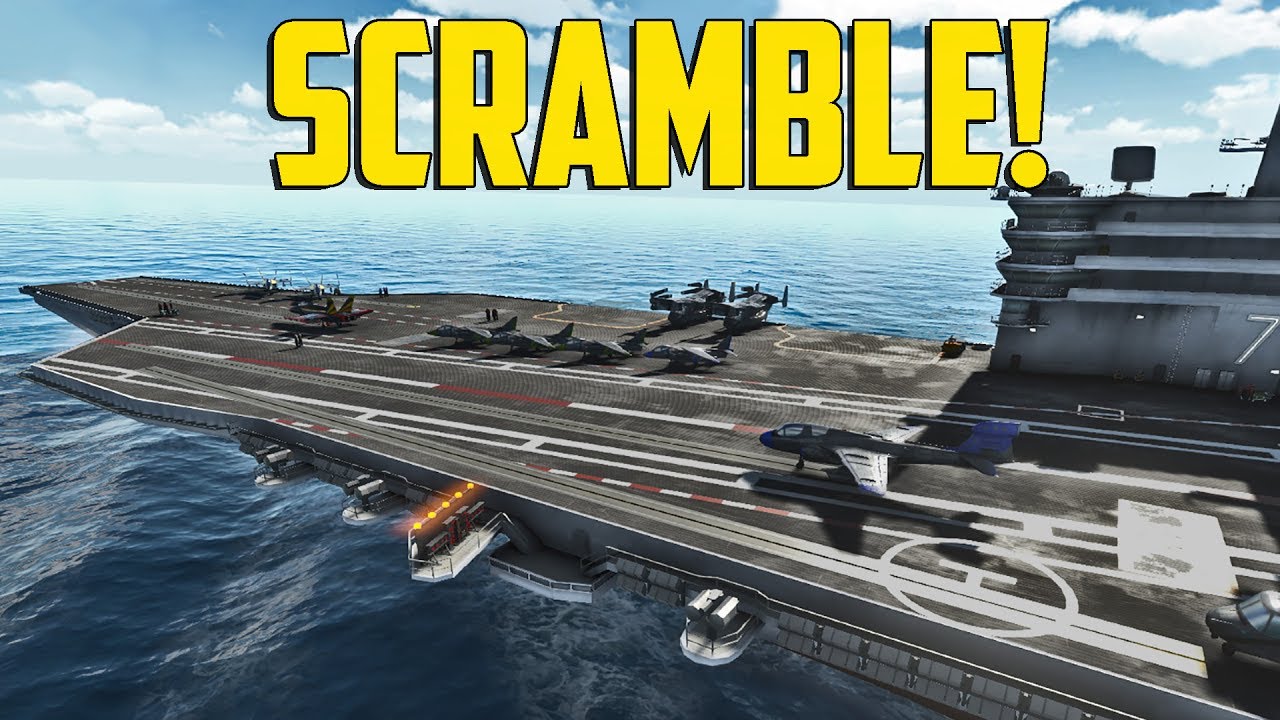 Carrier Deck SCRAMBLE! YouTube