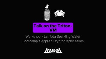 Talk on the Triton-VM