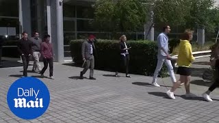Staff at Walmart walkout to call for an end to gun sales