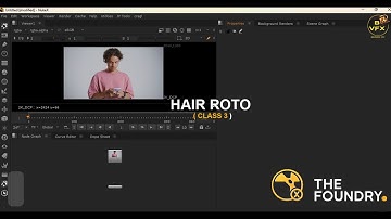 How to do hair rotocopy in Foundry Nuke X | Foundry Nuke X for beginners ( class 3 ) | BAJRANGI VFX