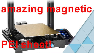 3D printing upgrade: magnetic PEI sheet for easy adhesion and removal