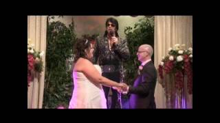 Sarah \& Des Pink Cadillac Elvis Wedding @ The Viva Las Vegas Wedding Chapel 1080