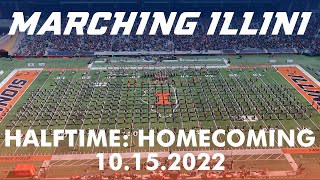 Marching Illini Halftime Show: Homecoming w/ Alumni Band | ILLINOIS vs Minnesota 10.15.2022