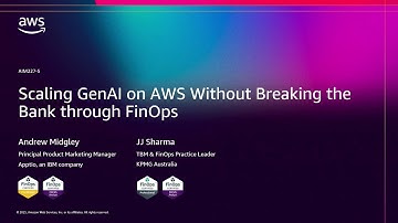 AWS re:Invent 2025 - Scaling GenAI on AWS Without Breaking the Bank through FinOps (AIM227)