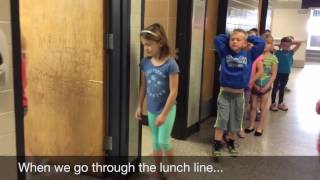 The Bulldog Way to Go Through the Lunch Line