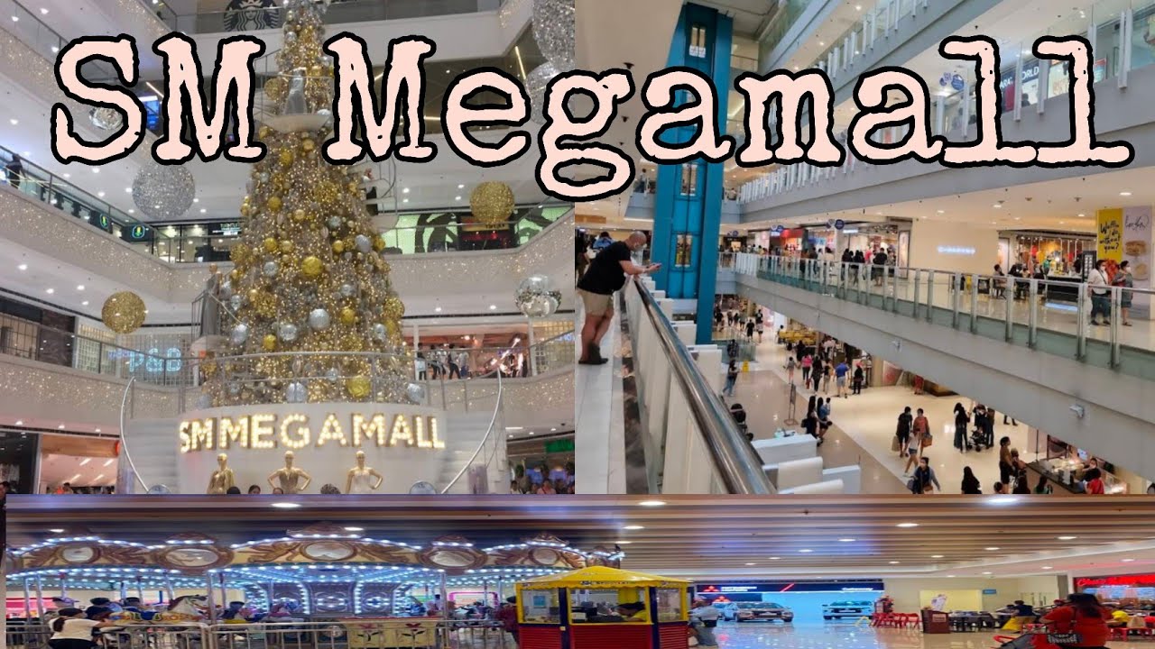 SM Megamall walking tour Weekend Gala ni Baby the glass garden window shopping YouTube