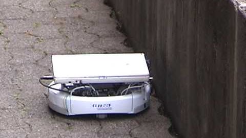 emss iRobot Create Robot: WallFollower Outside Part 2