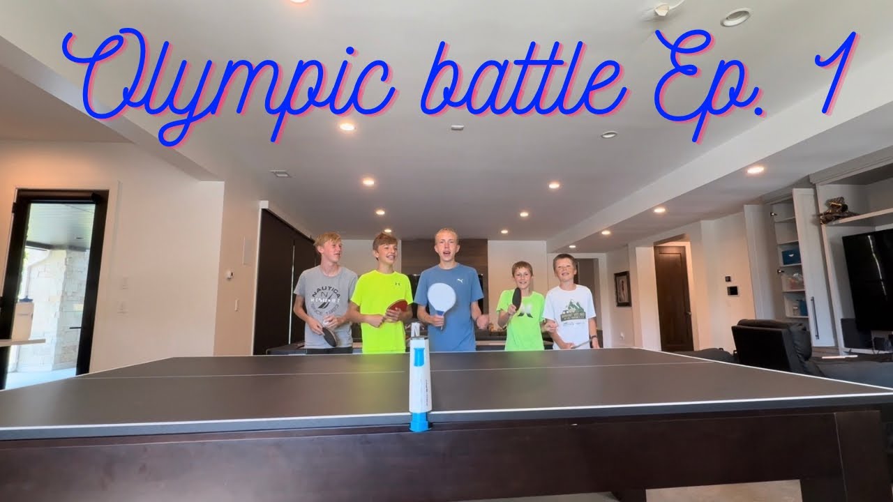 Olympic Battle Episode 1: Ping Pong!
