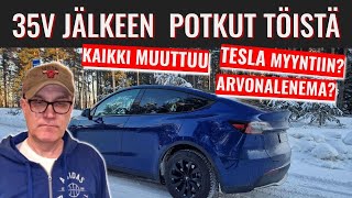 Potkut töistä. Pitäiskö myydä Tesla pois. Arvonalenema? 6000 tilaajan speciaali.