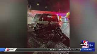 Multiple lanes closed on I-215 after vehicle fire