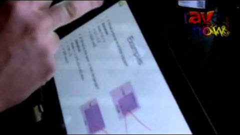 ISE 2012: Vivitek Demos Interactive Classroom Solution With Tablet Interactivity