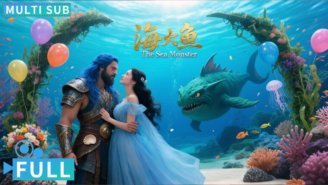【Multi Sub】《海大鱼 / Enormous Legendary Fish》中国版《美女与野兽》，美丽少女与邪恶海神的救赎爱情丨#电影 #腾讯视频 #玄幻电影