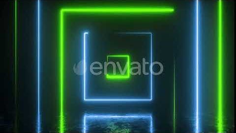 Abstract Background From Neon Colorful Cubes | Motion Graphics - Envato elements