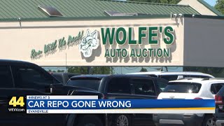 Details Car repossession goes wrong with accidental child abduction Update