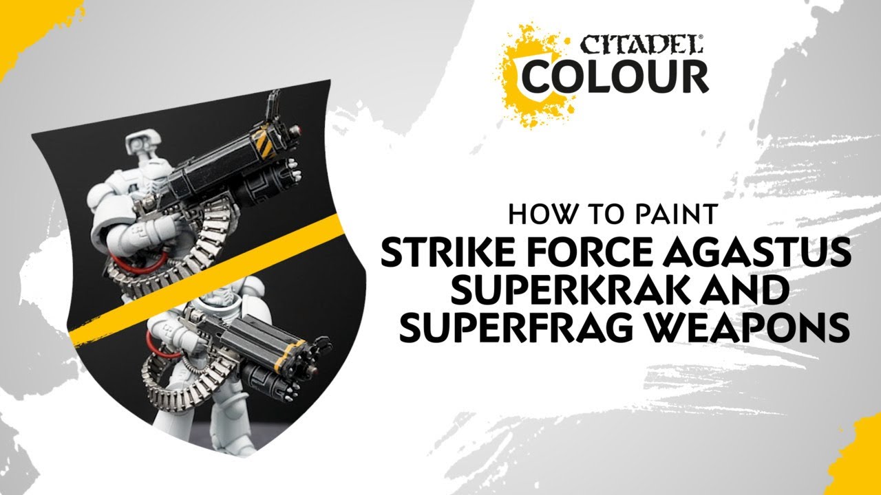 How to Paint: Strike Force Agastus - Superkrak and Superfrag Weapons