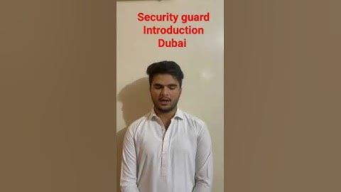 Security guard interview #viralvideo #uae #psbd #dubailife #nsi_exam #security #exam#abudhabi