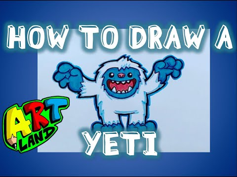 Como desenhar um Yeti