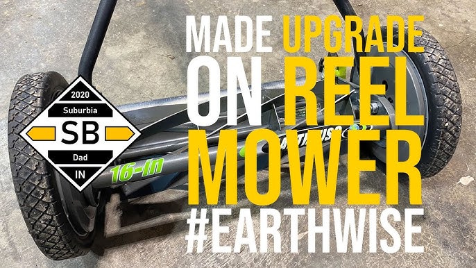 Earthwise Reel Mower Upgrade #reelmower 